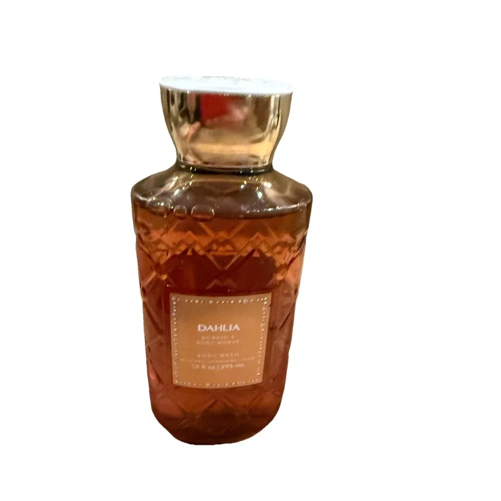 BATH & BODY WORKS DAHLIA BODY WASH‎ SHOWER GEL PRO-VITAMIN B5 ALOE 10 FL OZ NEW
